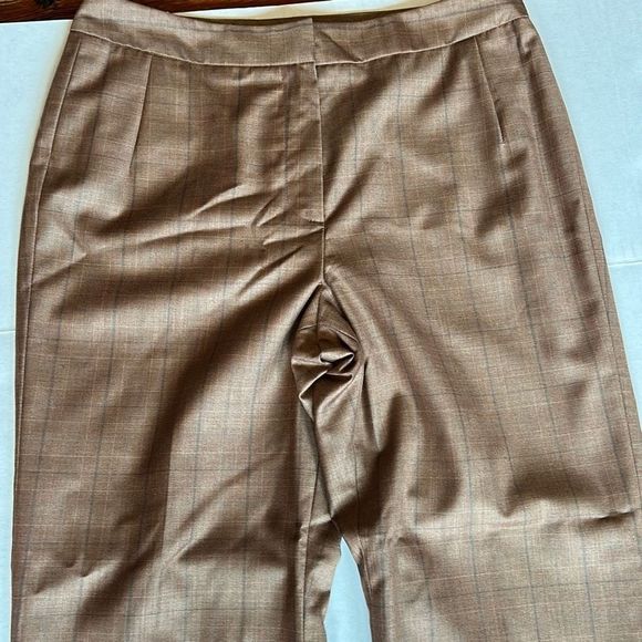 Tailor B. Moss Plaid Lined Trousers Slacks Dress Pants - Picture 13 of 15